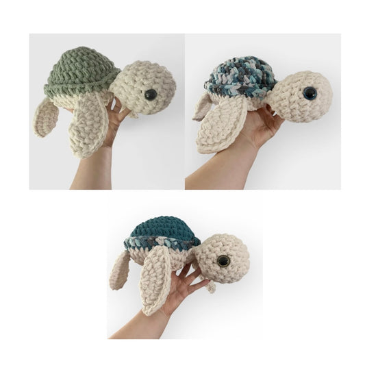 Custom Crochet Turtles
