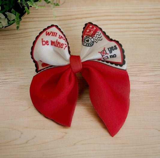 Hair Bow w/ alligator clip