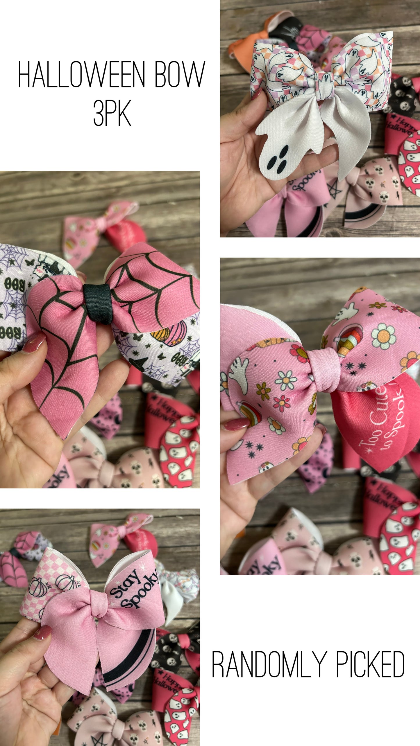 3pk bows
